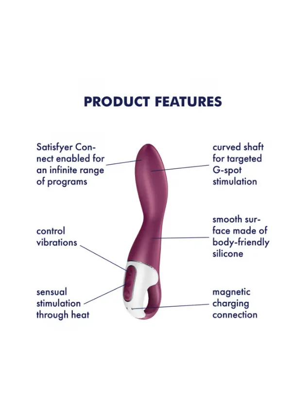 Satisfyer Heated Thrill App-Controlled G-Spot Vibrator