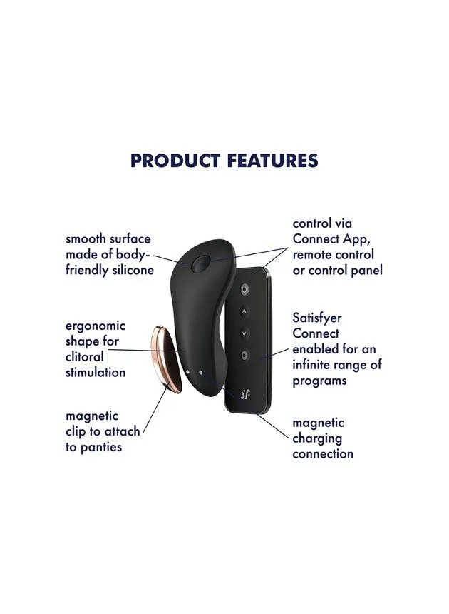 Satisfyer Little Secret App-Controlled Panty Vibrator
