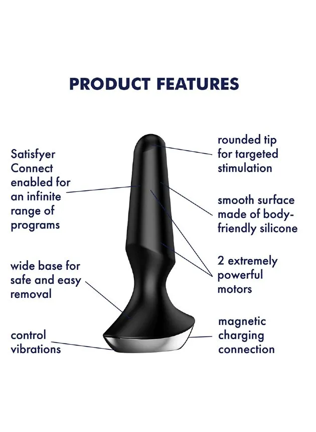 Satisfyer Plug-ilicious 2 Vibrating Anal Plug