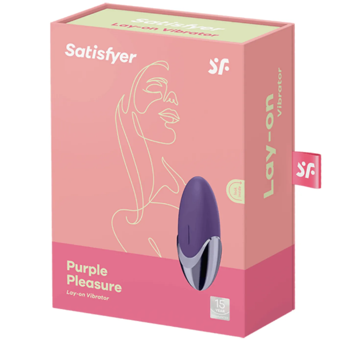 Satisfyer Purple Pleasure Lay-on Bullet Vibrator