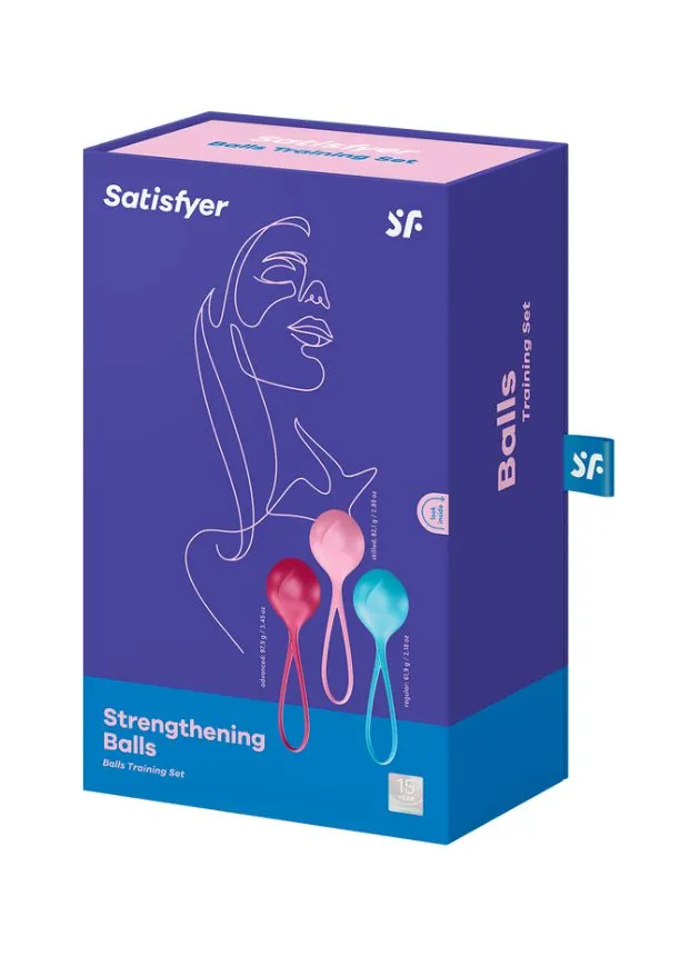 Satisfyer Strengthening Balls Single Kegel Balls Set of 3
