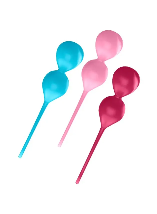 Satisfyer V Balls Training Double Kegel Balls Set of 3