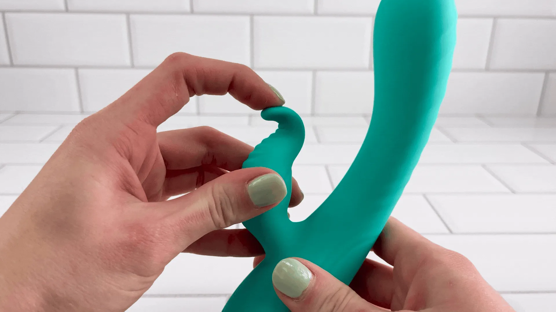 Sayuri Luxury Silicone Dual-Action Clit & G-Spot Massager