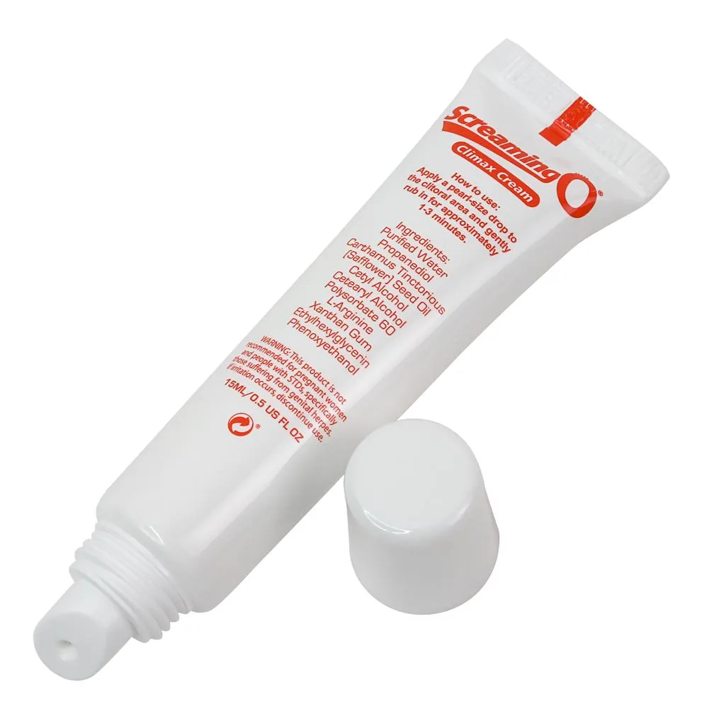 Screaming O Climax Cream - Orgasm Quicker & Easier!