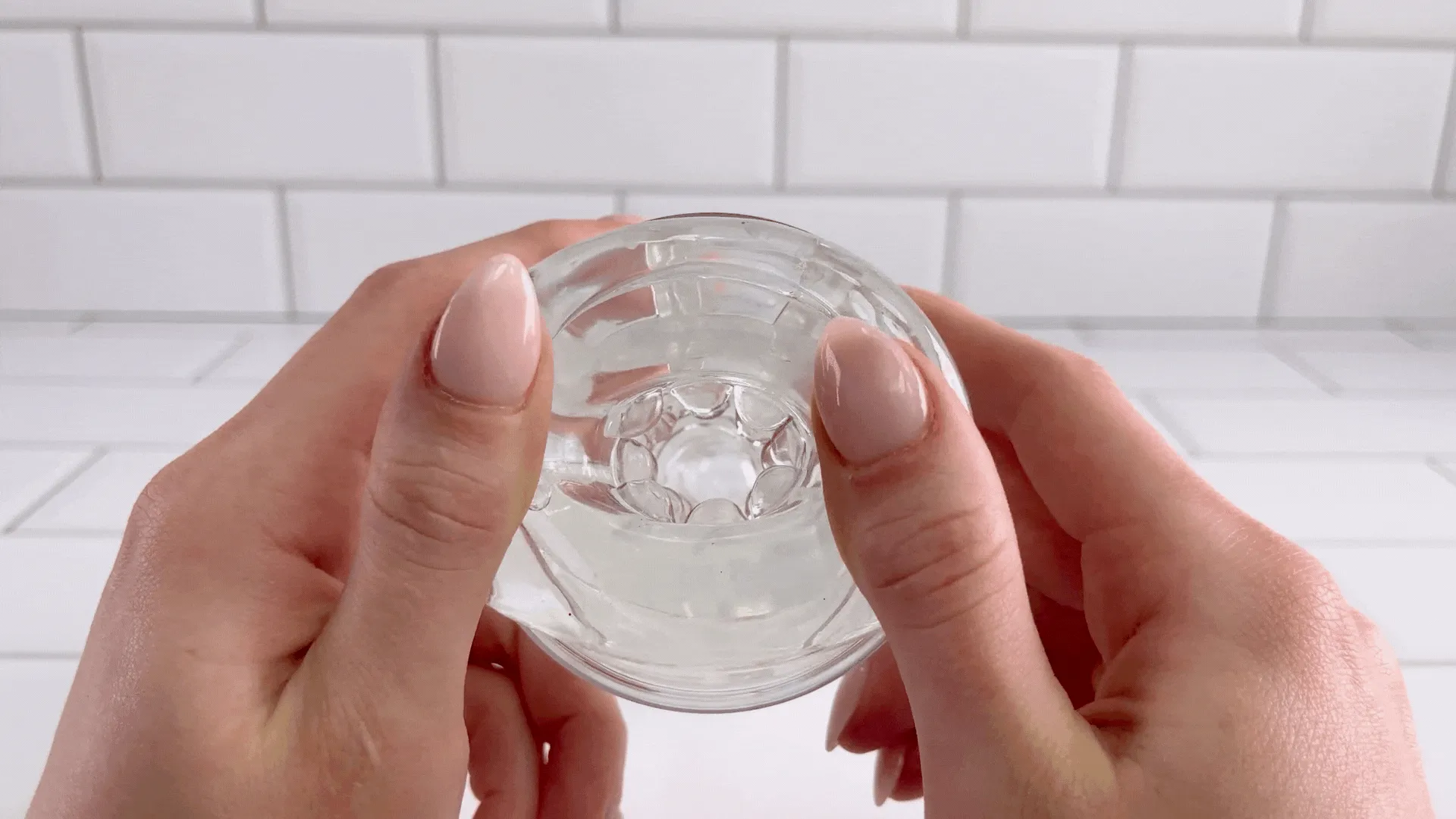 See Through Me - Clear Sucking Masturbator with Pleasure Nubs
