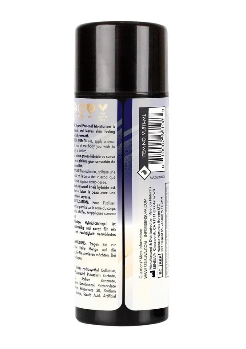 Sensuva Ultra-Thick Anal Hybrid Lubricant Original Unflavored