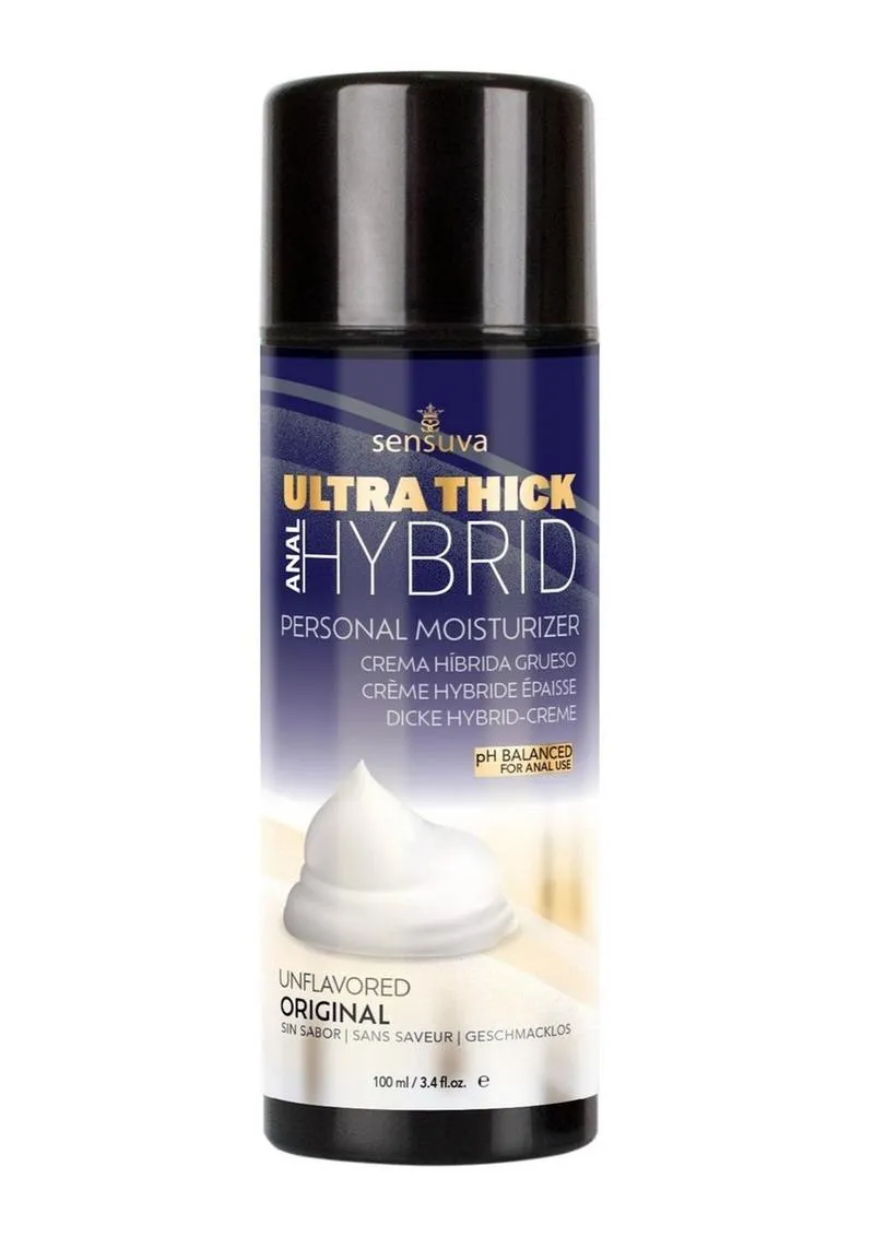 Sensuva Ultra-Thick Anal Hybrid Lubricant Original Unflavored