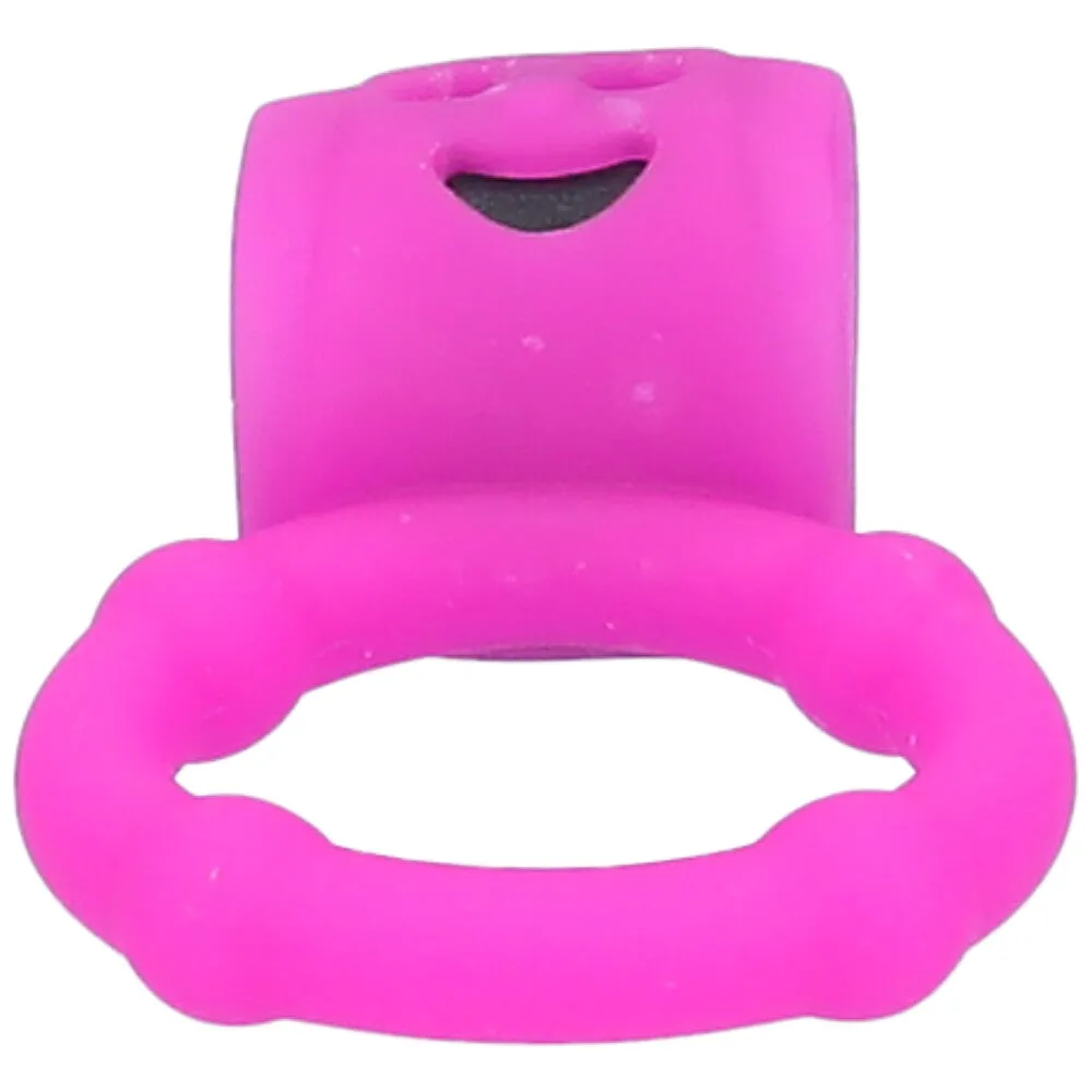 Silicone Bunny Vibrating C-Ring