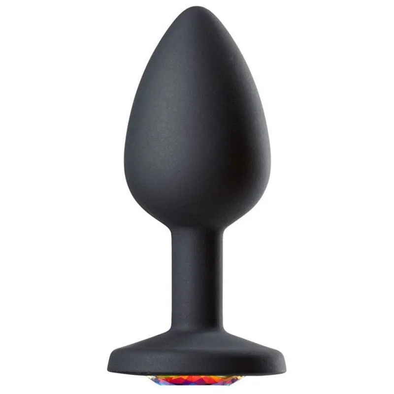 Silicone Jeweled Anal Plug - Perfect For Beginners!