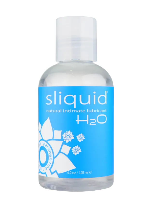 Sliquid Naturals H2O Waterbased Lubricant 125ml