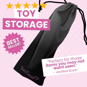 Small Toy Storage Bag 3.5 x 9.25