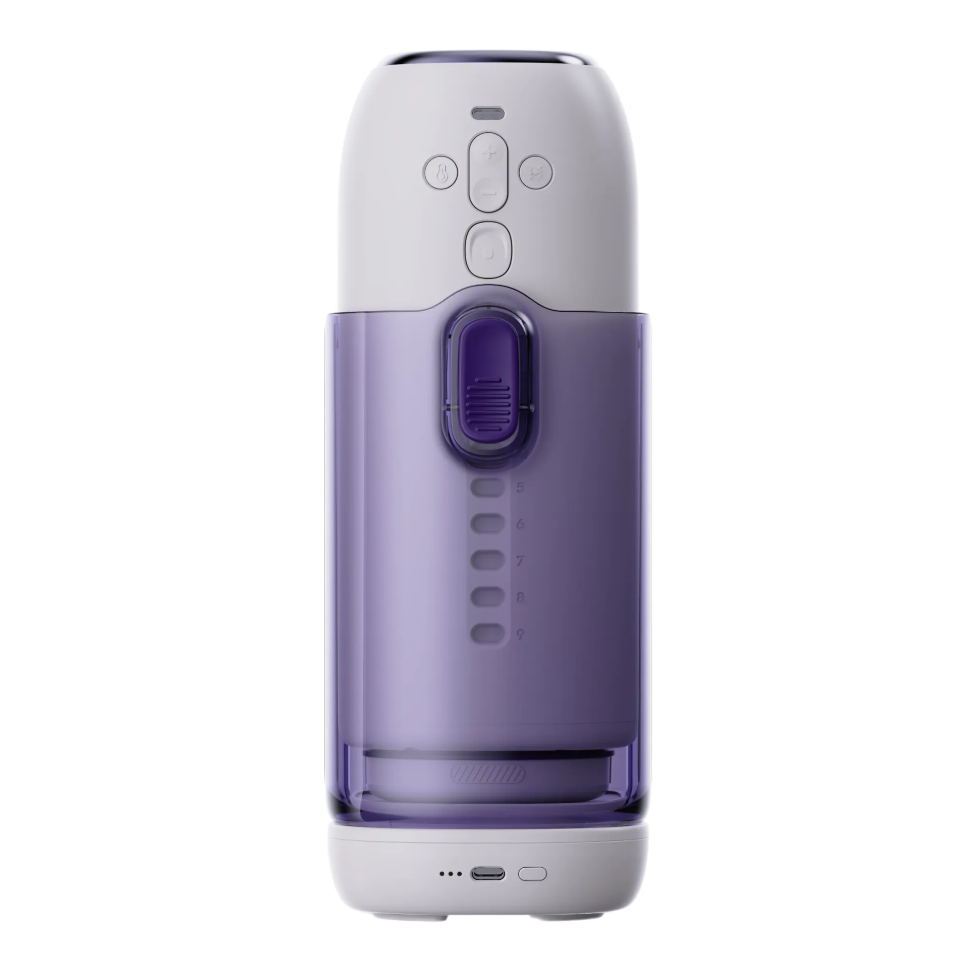 Super Series Adjustable Length Masturbator - Thrusting. Warming & Vibrating