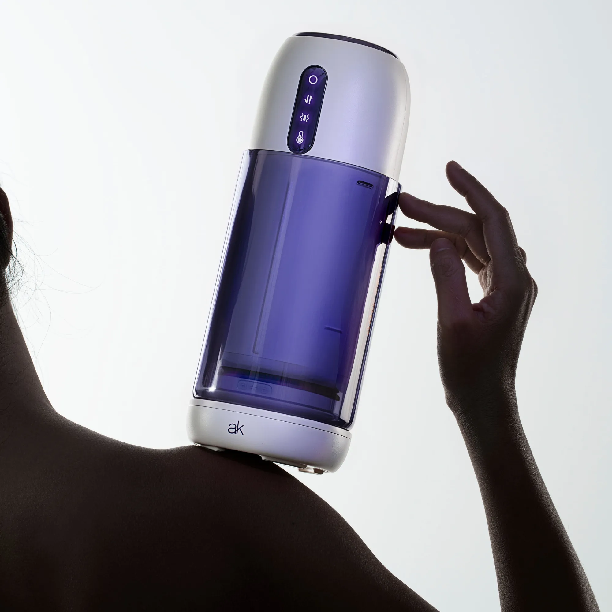 Super Series Adjustable Length Masturbator - Thrusting. Warming & Vibrating