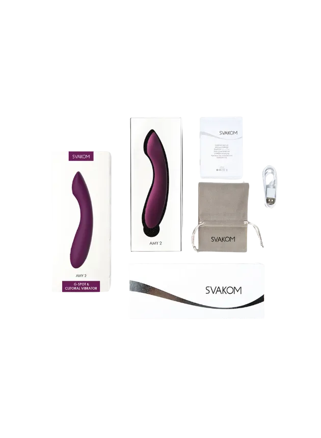 Svakom Amy 2 G-Spot & Clitoral Vibrator