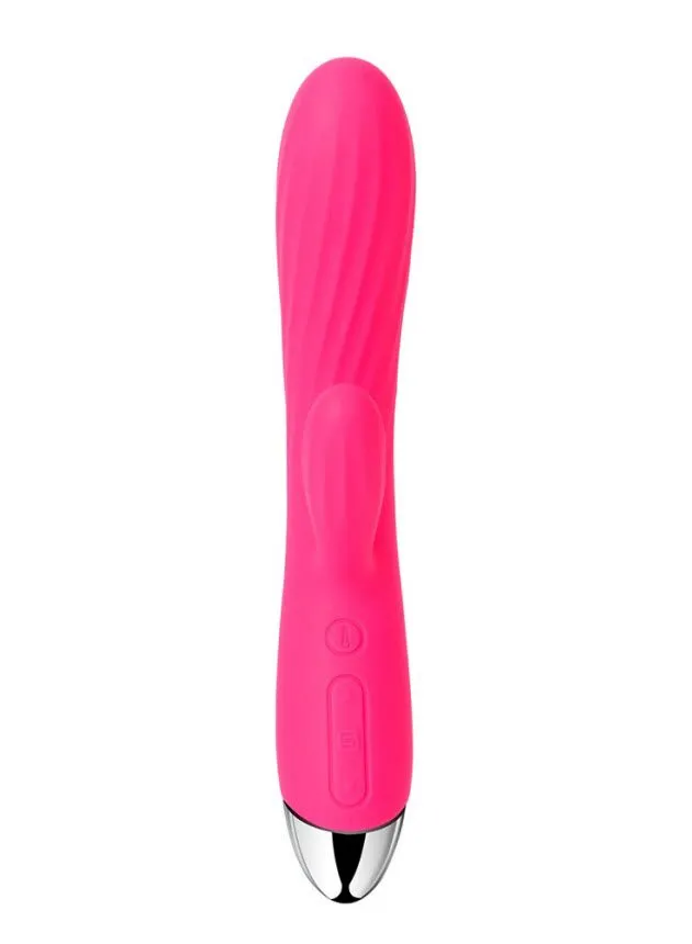SVAKOM Angel Flexible Plum Red Warming Rabbit Vibrator