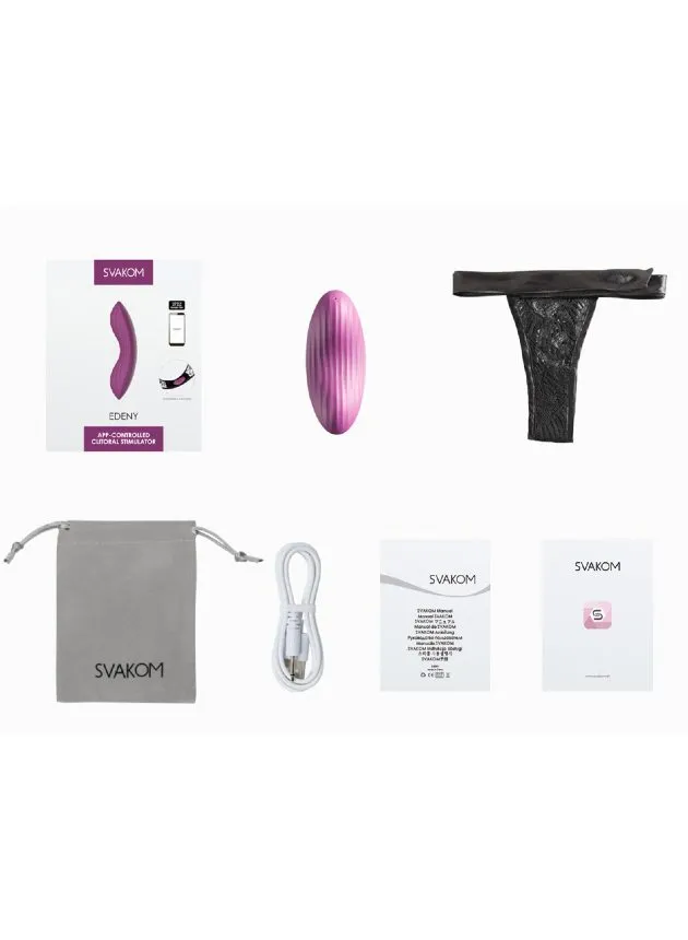 Svakom Edeny App-Controlled Clitoral Stimulator