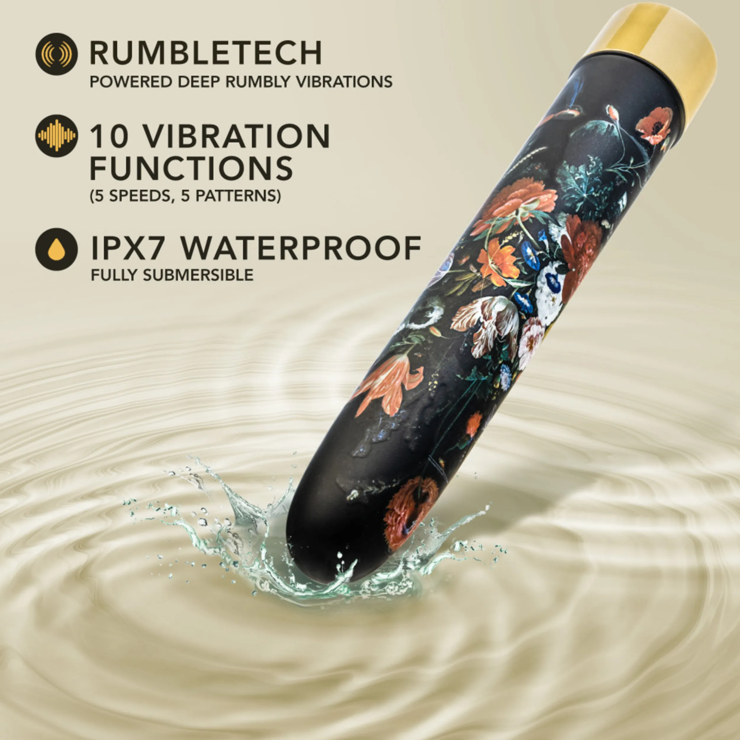The Collection Vibes- 7 Inch Rechargeable Vibe
