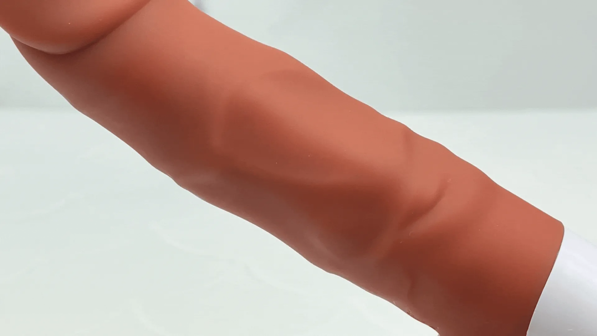 The Wave Rider Triple Action Silicone Dildo - Rolling Beads. Fingering. & Vibrating!