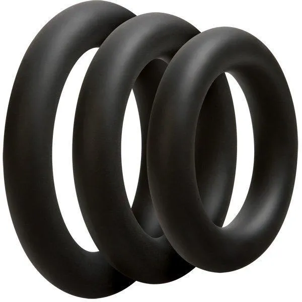 Thick 3-Ring Silicone Set