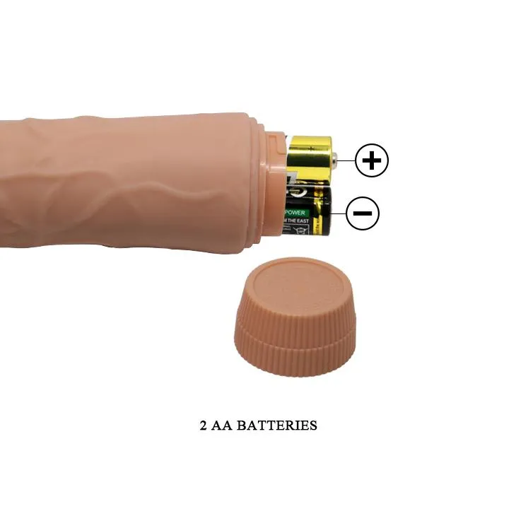 Thick Veined Vibrating Dildo