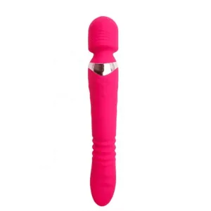 Thrusting. Rotating. & Vibrating Wand Massager | Thrusting Tension Relief Body Wand