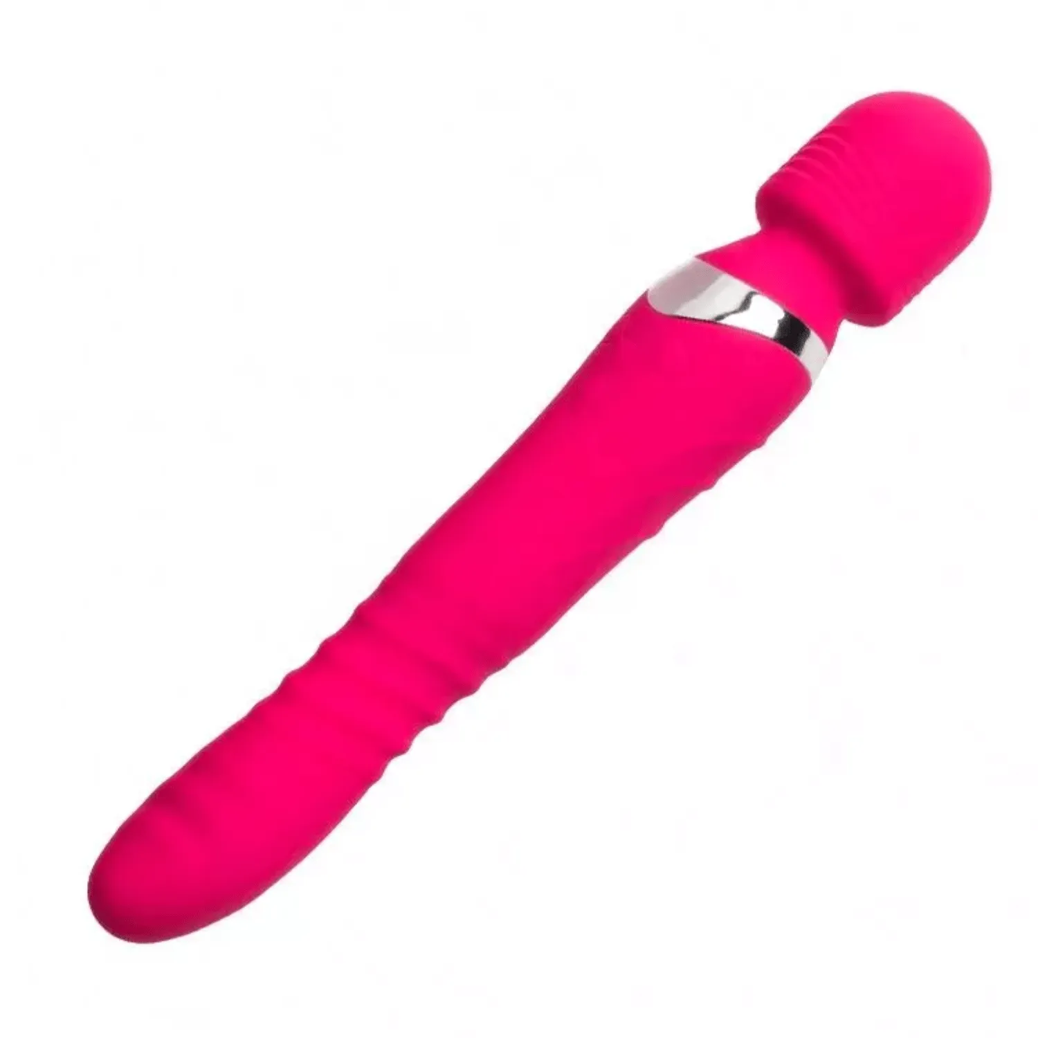 Thrusting. Rotating. & Vibrating Wand Massager | Thrusting Tension Relief Body Wand