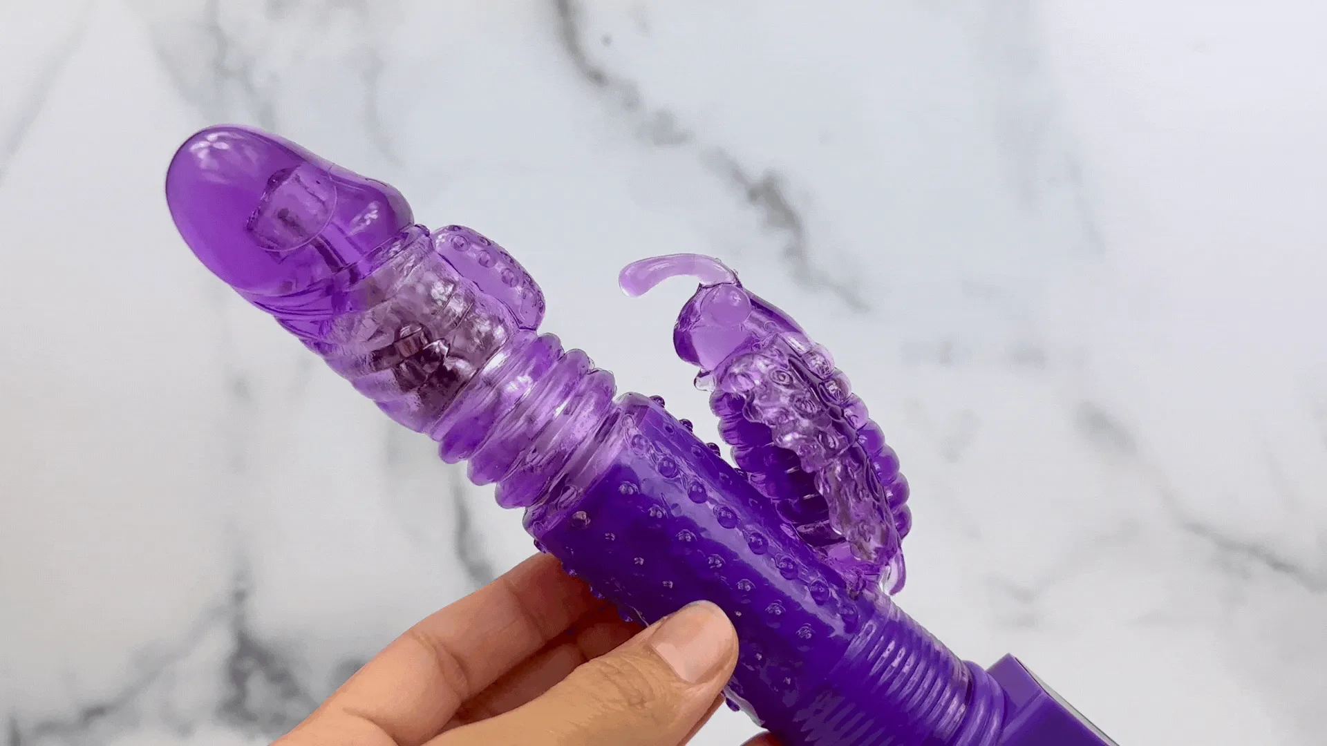Thrusting Rotating Dual-Action Butterfly Vibrator