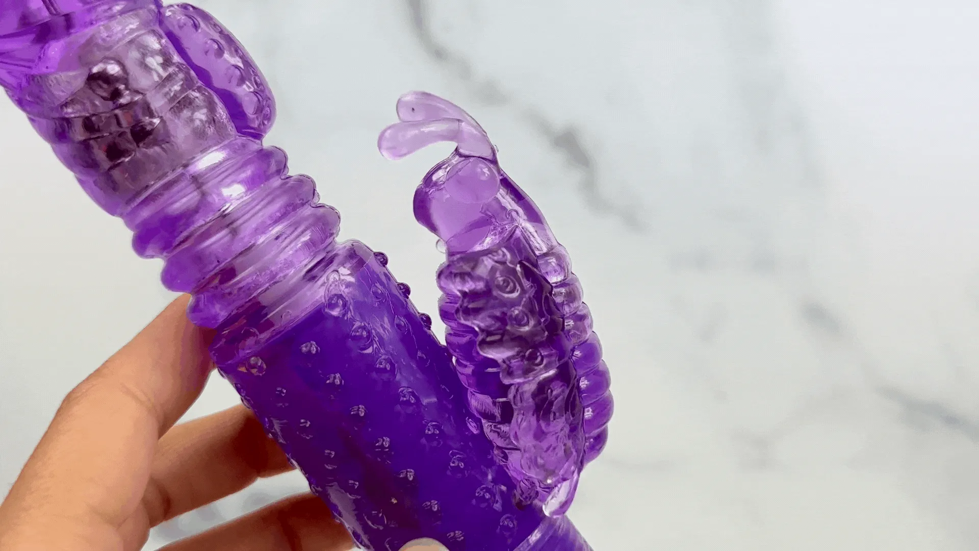 Thrusting Rotating Dual-Action Butterfly Vibrator