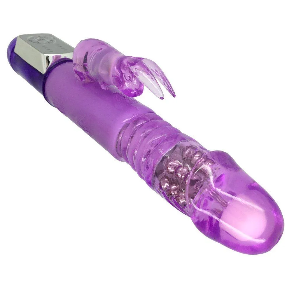 Thrusting Stroking Rabbit Vibrator