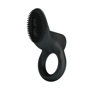 Touch-Activated Vibrating Silicone Cock Ring