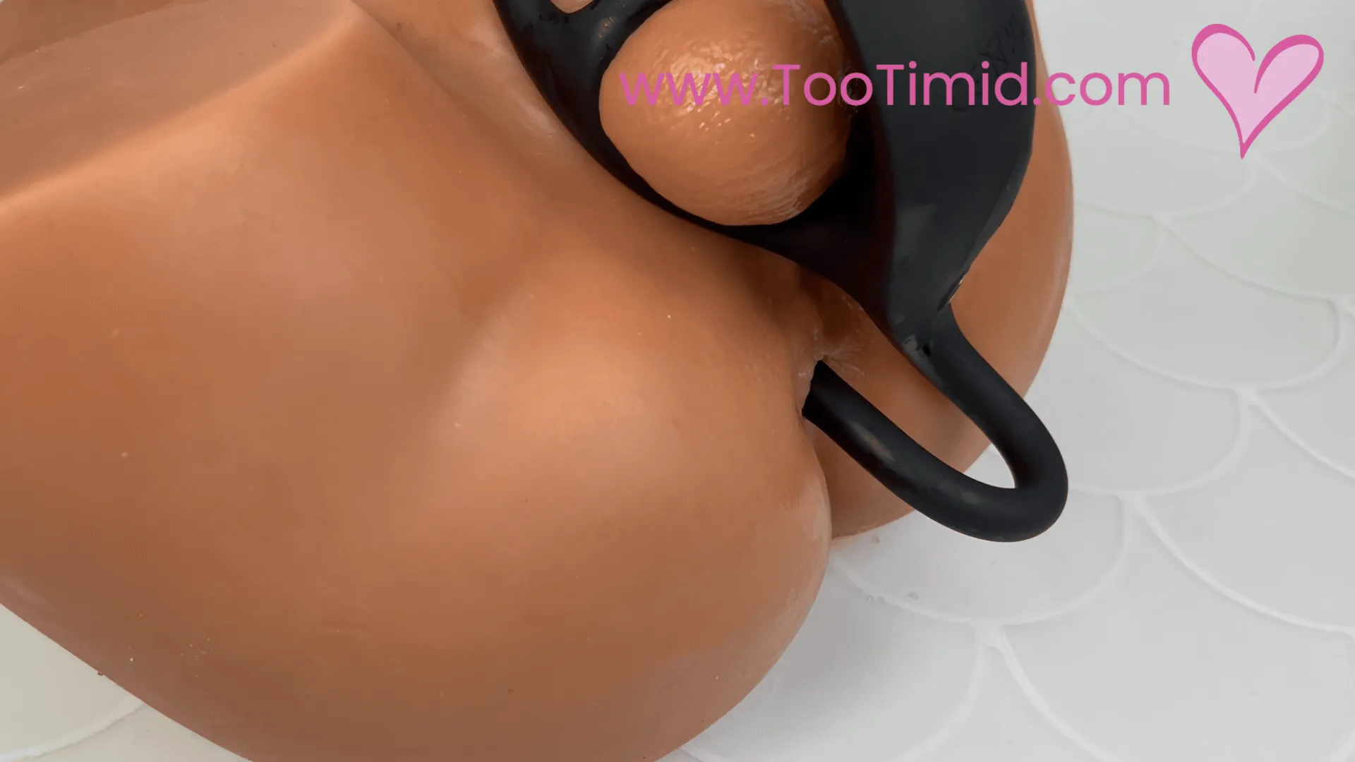 Triple Stimulating Vibrating Silicone Cock Ring with Remote - Penis. Scrotum. and Anal Vibes!