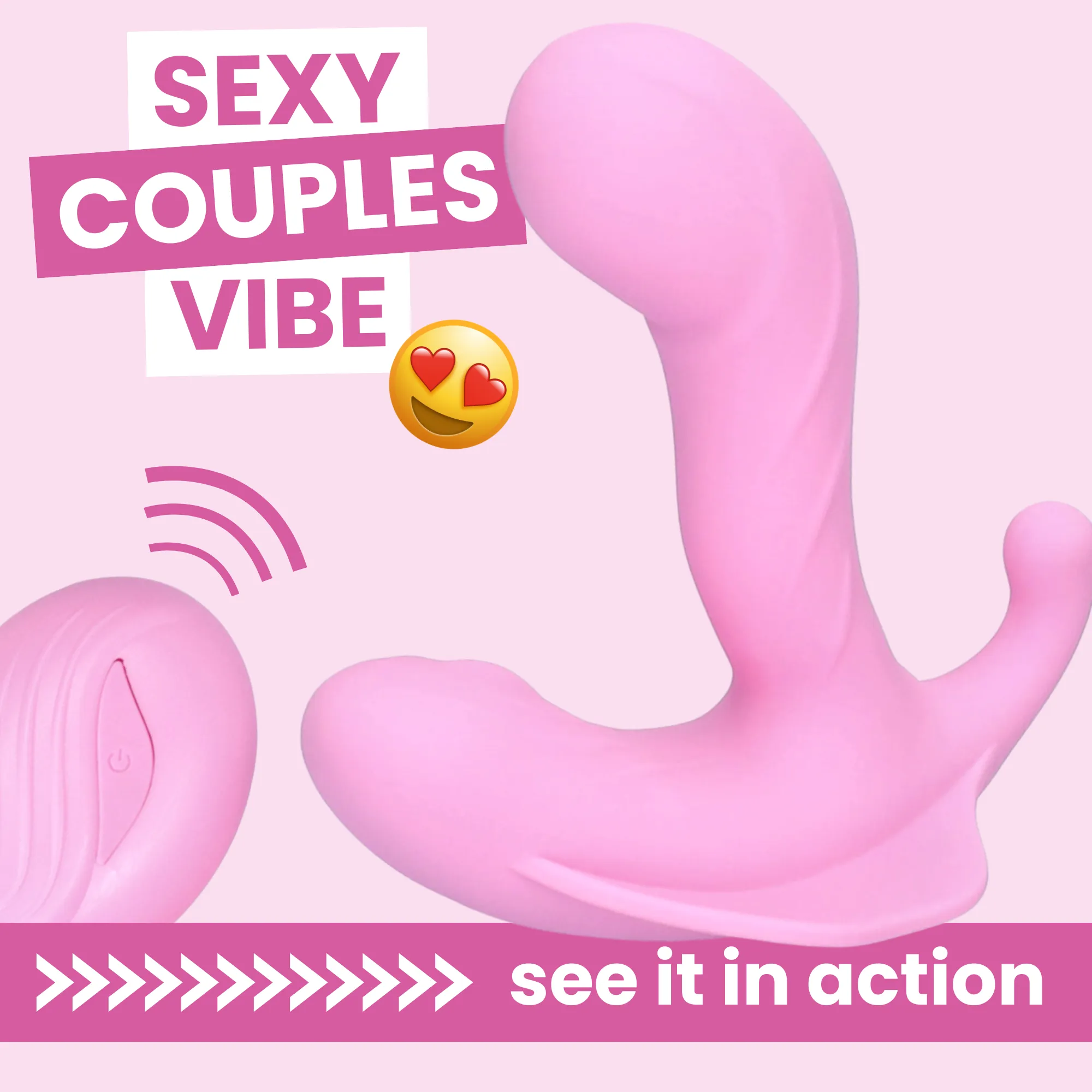 Triple Threat Wearable G-Spot Vibrator
