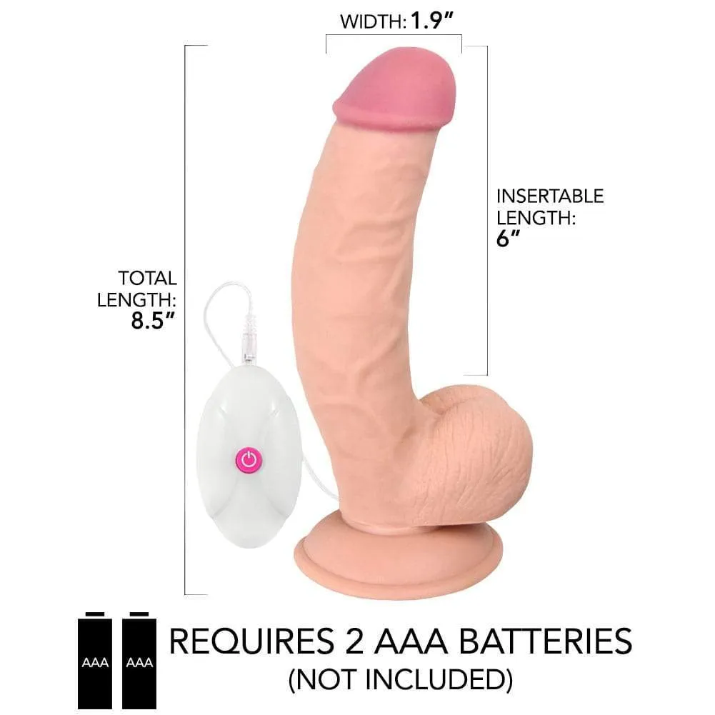 Ultra Real Vibrating Dildo