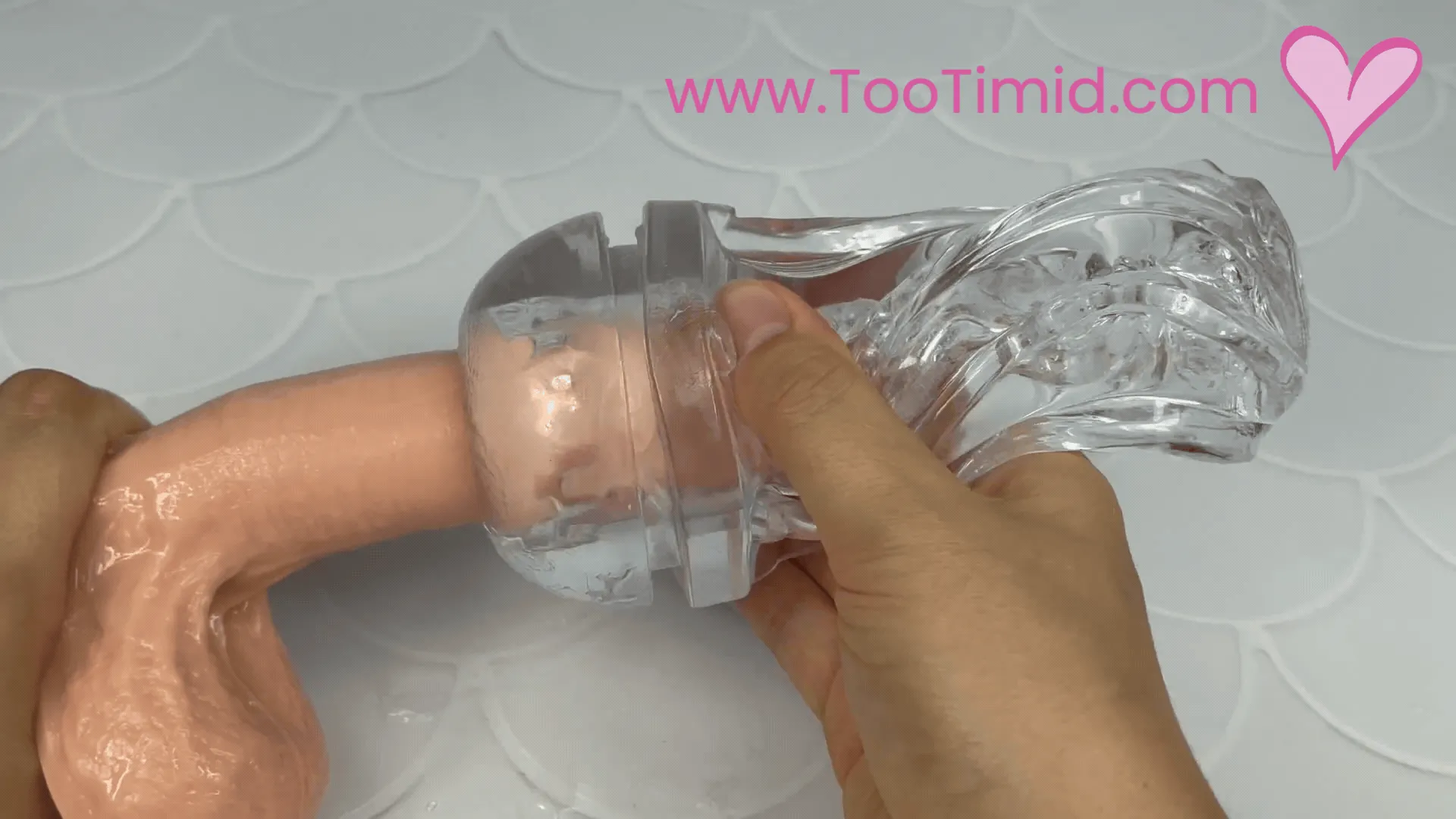 UTOPIA See ThroughSuction Stroker - Available in Two Colors!