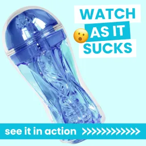UTOPIA See ThroughSuction Stroker - Available in Two Colors!