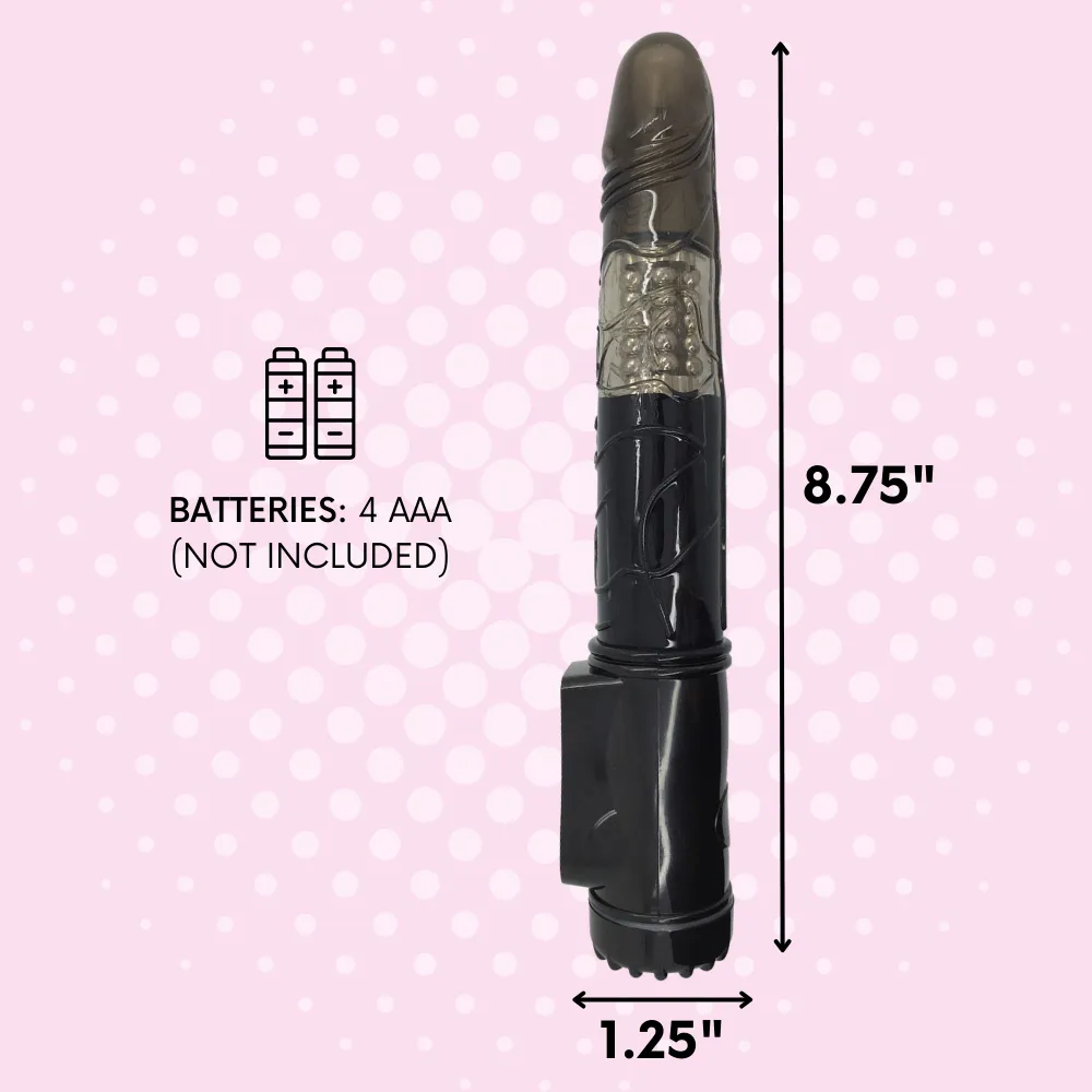 Veined ROTATING Dildo
