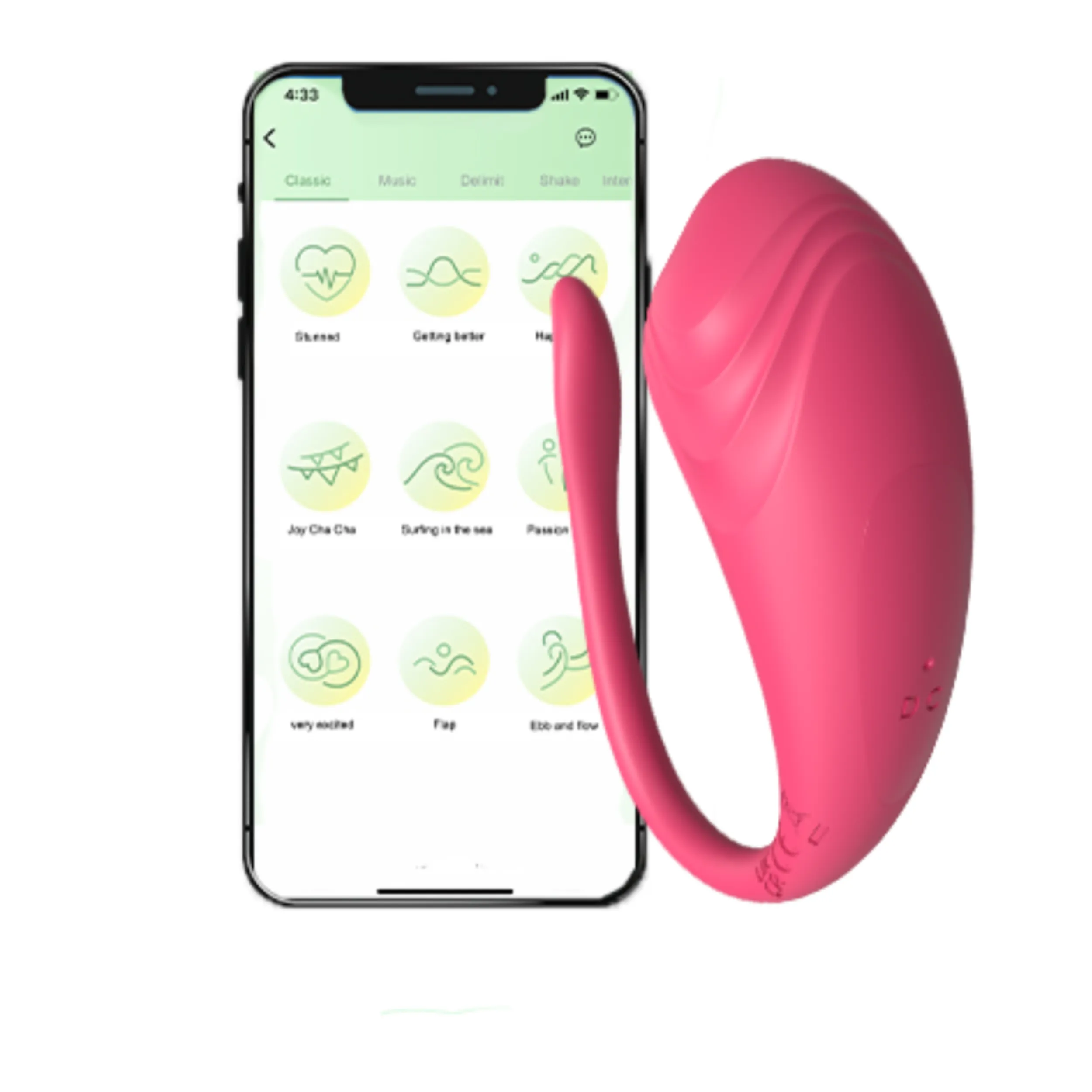 Vibrating G-Spot Egg Massager with App