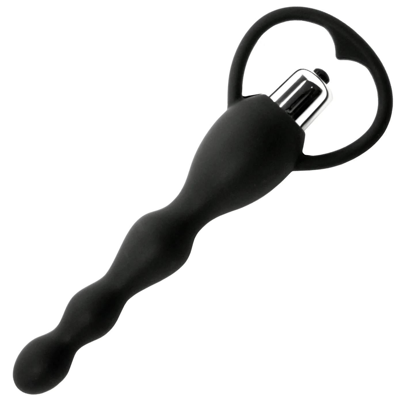 Vibrating Silicone Anal Beads