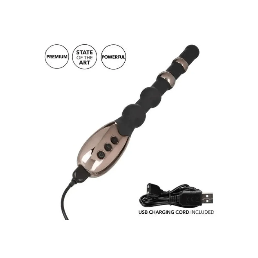 Volt Electro-Stimulation Rechargeable Anal Bead