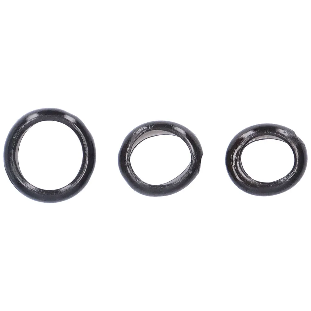 Wide and Stretchy Cock Rings - Set of 3
