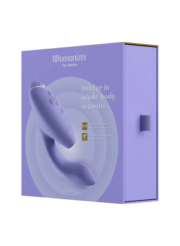Womanizer Duo 2 Pleasure Air Clitoral Stimulator and G-spot Vibrator