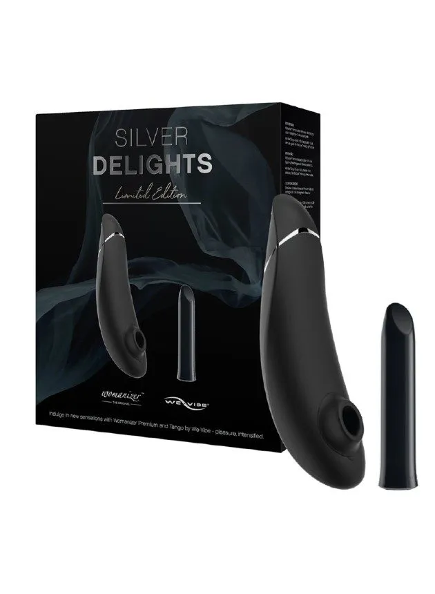 Womanizer Silver Delights Collection Black