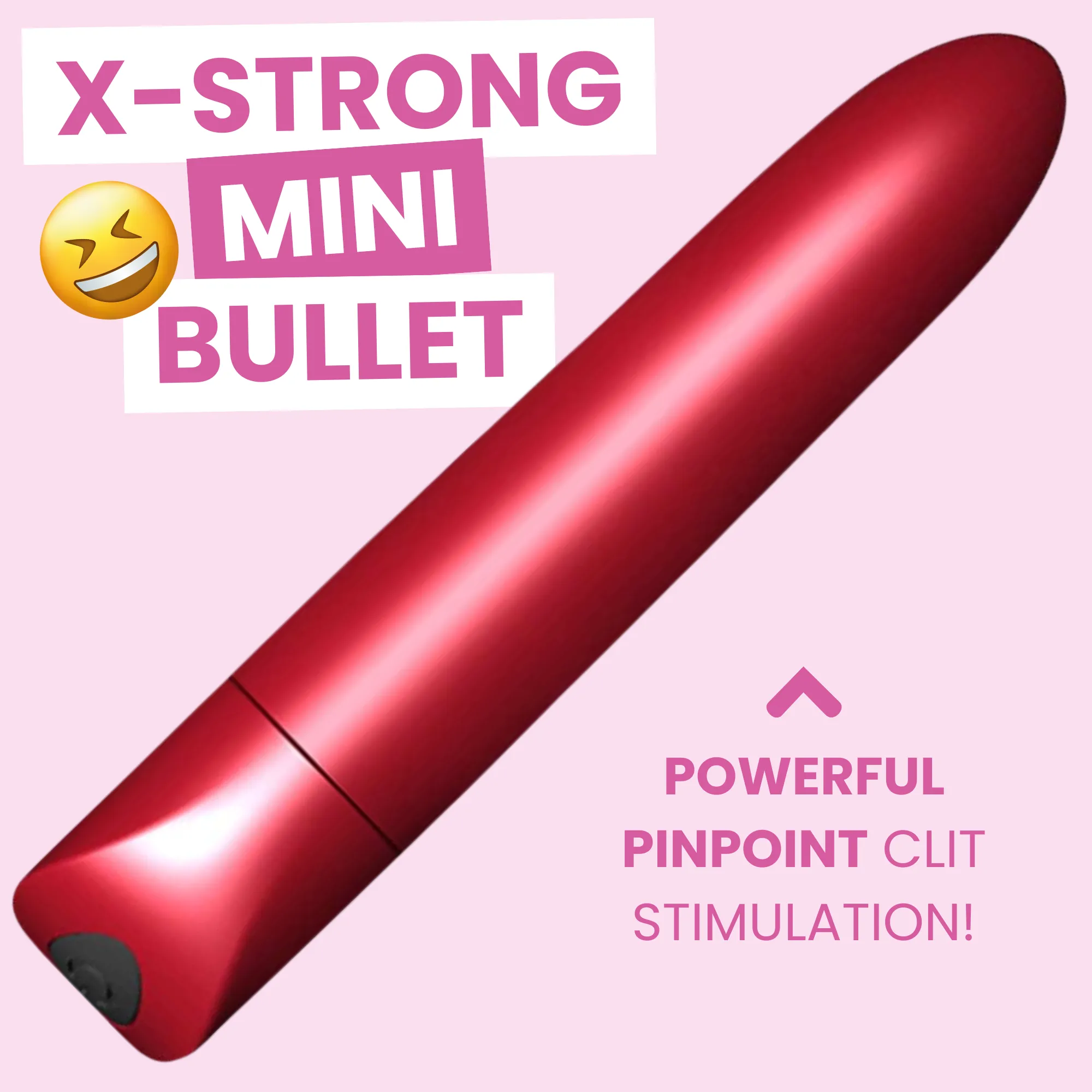 X-Strong Rechargeable Bullet | Powerful Clit Vibrator